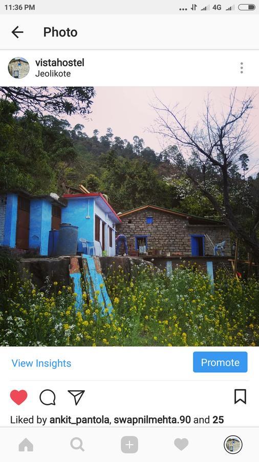 Vista Hostel Jeolikote, Nainital Patwa Dunga Εξωτερικό φωτογραφία
